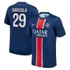 Maglia ufficiale Paris Saint Germain Bradley Barcola 29 Casa 2024-25 per Uomo